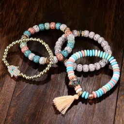 Alloy Beads Bracelet Set-image-62