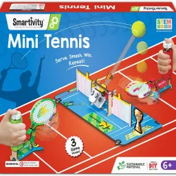 2-Player Tabletop Tennis Game for Kids Ages 6-12, STEM Toy for Boys & Girls-27