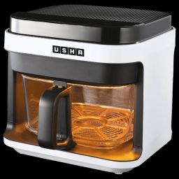 USHA iChef Smart 5.5L 1200 Watt Digital Air Fryer with Turbo Air Circulation Technology (White)-picture-48