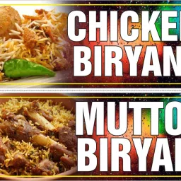 Poster For Hotel Restaurant Bar Caterer Sticker Chicken Biryani And Mutton Biryani (Large Print, 36x24 Inches, Banner Media, Multicolor) Fine Art Print-image-4