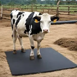 COW MAT_Waterproof_Rubber (Mat 8*5 Feet) BPA Free For Horse | Cow, Dog, Hamster, Guinea Pig, Miniature Pig Pet Mat-image-99