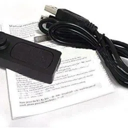 SIOVS Spy Mini Button Pinhole Hidden Camera with Audio Video Recorder and USB Cable Spy Camera image 2