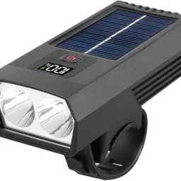 Solar Powered LED Bicycle Light LED Front Light-image-34