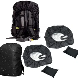 DK Creation cod:135 Rain Cover_Backpack Waterproof Laptop _Luggage _School _Bag Cover2 psc) Waterproof Laptop Bag Cover, School Bag Cover-image-94