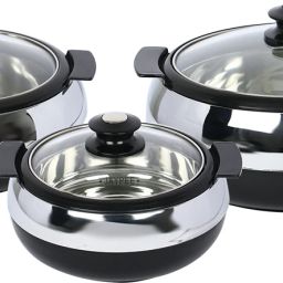 Glasserol Set Pack of 3 Thermoware Casserole Set-image-82