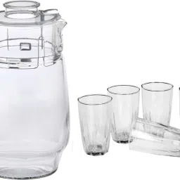 1st Time Combo Of Jug And Glass Lemon Set -A19 Jug Glass Set-image-21