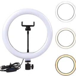 BITWEAVE 10 inch Selfie LED Ring Light Ring Flash (White&Black) Ring Flash-image-22