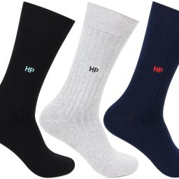 Men Self Design Calf Length-image-2