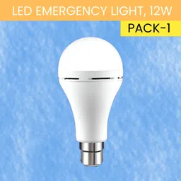 frony 12W Rechargeable Inverter LED Bulb with Upto 4H.Power Cut Lighting Pack of_1B245 4 hrs Bulb Emergency Light-picture-32
