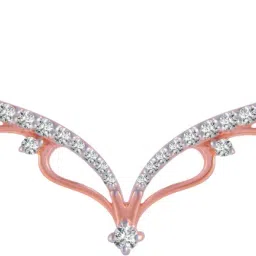 PC Chandra Jewellers Diamond Tanmania 18kt Rose Gold Pendant-image-34