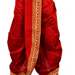 Full Stop Apparel Solid Men Dhoti-image-71
