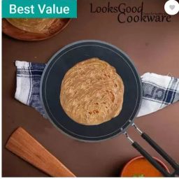 ndian 10Inches With Handle Roti Tawa 25.49 cm diameter Tawa 24 cm diameter-21