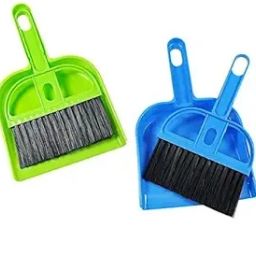 Small Size Dustpan with Brush/Supadi for Multipurpose Cleaning (Pack of2) Plastic Wet and Dry Brush-image-45