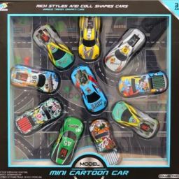 Die Cast Metal Vehicle Car Set Toy for Kids (Set of 10)-image-77