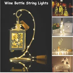 SPARK WORLD White 10 Pieces Rice Shape String Lights image 5