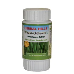 Herbal Hills Wheatgrass Tablets (60 Count Pack of 1)-38