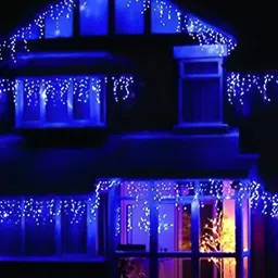ENORMITY Blue Rice Shaped String Lights-34