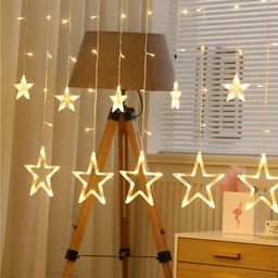 ENORMITY  Yellow Star Shaped  LED String Lights-13