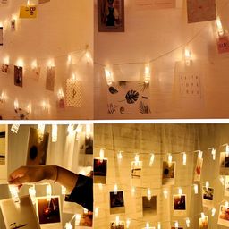 SPARK WORLD 16 Yellow Cork LED String Lights-8