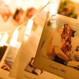 SPARK WORLD 16 Yellow Photo Clip  LED String Lights-6