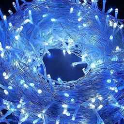 SPARK WORLD 48 Blue LED String Lights-47