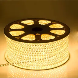 ENORMITY Yellow Rice Shape String Lights image 1