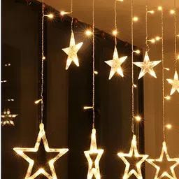ENORMITY Yellow Star Shape String Lights-34