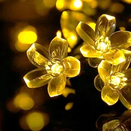 ENORMITY 14 Yellow Flower LED String Lights-32