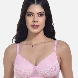 StyFun Floral Self Design Full Coverage Lightly Padded Everyday Bra With All Day Comfort-27