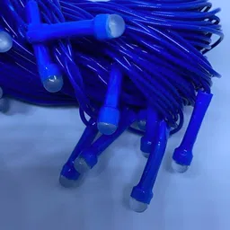 SPARK WORLD Blue LED String Lights image 5