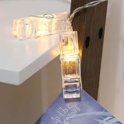 SPARK WORLD White LED String Lights image 3
