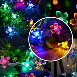 ENORMITY  Yellow Diya Shaped  LED String Lights image 2