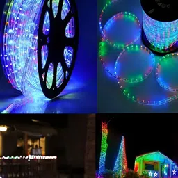 SPARK WORLD Pink & Blue LED String Lights image 4