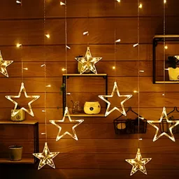 SPARK WORLD Yellow flower Shaped String Lights image 3
