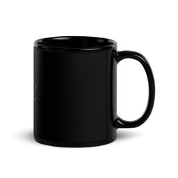 RISH Black & Pink Printed Ceramic Glossy Coffee Mug 325 ml image 2