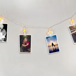 SPARK WORLD Yellow Photo-Clip String Lights image 2