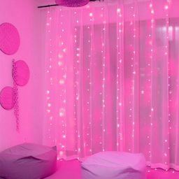 ENORMITY Pink Cylindrical Shape String Light image 2