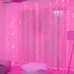 SPARK WORLD Pink Rice Shape Bulb String Lights image 2