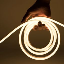 SPARK WORLD White Rice Shape String Lights image 3