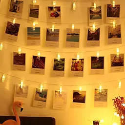 SPARK WORLD White LED String Lights image 4