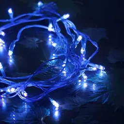 ENORMITY Blue Rice Shape String Light image 5