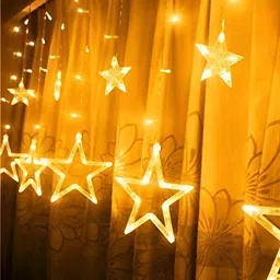 ENORMITY Yellow Star Blub String Light image 4