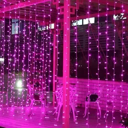 SPARK WORLD Pink Rice Shape String Lights image 2