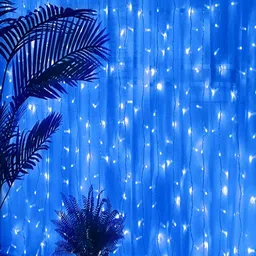 SPARK WORLD Blue LED String Lights image 2