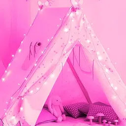 SPARK WORLD 42 Pink LED String Lights image 3