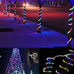 SPARK WORLD Pink & Blue LED String Lights image 3