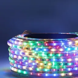 SPARK WORLD 2400 Blue & Green Rope LED String Lights image 3