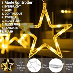 SPARK WORLD Yellow LED String Lights image 2