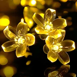SPARK WORLD Yellow  Flower-Shaped String Lights image 5