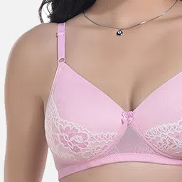 StyFun Floral Self Design Full Coverage Lightly Padded Everyday Bra With All Day Comfort image 2